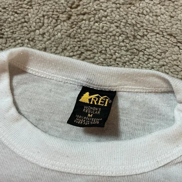 REI Co-op Womens White Long Sleeve Base Layer Top Crew Neck Size‎ M - Image 5