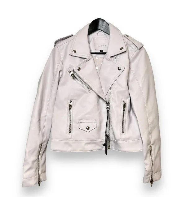 BLANKNYC | Pure Motivation Vegan Leather Moto Jacket w/ Quilting Stitch Small - Image 16
