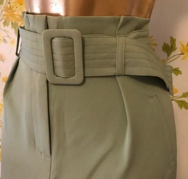 OVI High waist belted pocketed pants size M - Image 3