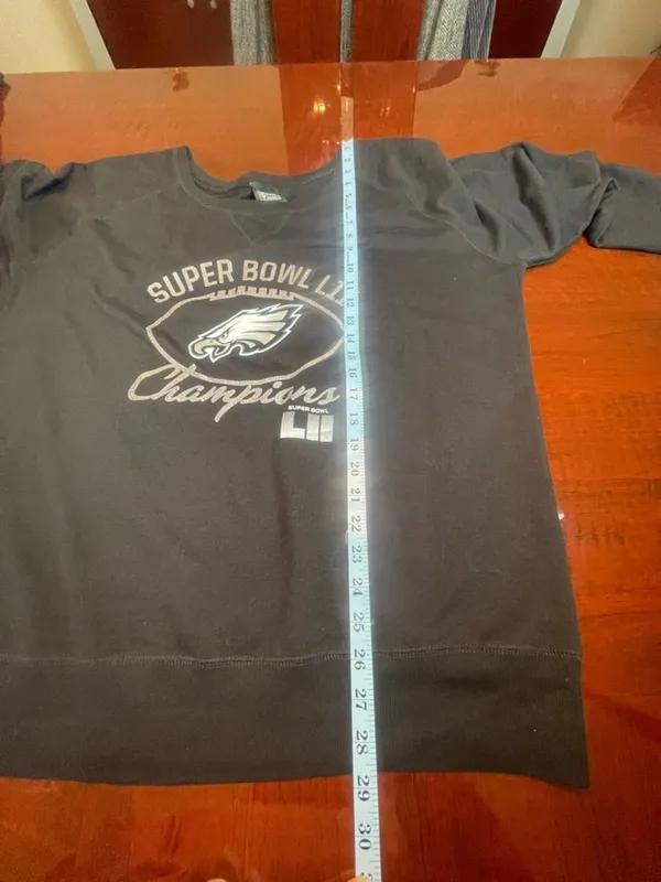 NFL Philadelphia Eagles Super Bowl LII Champions Sweatshirt Ladies 2XL Fanatics - Image 6