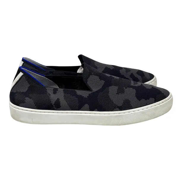 Rothy’s Gray Camo The Original Slip-On Sneakers Size 10 - Image 4