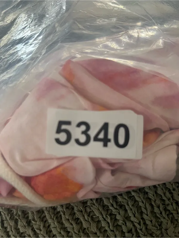 Ann Taylor Pink Watercolor Tie Dye Straight Leg Pants Small Petite Resort Beach - Image 8