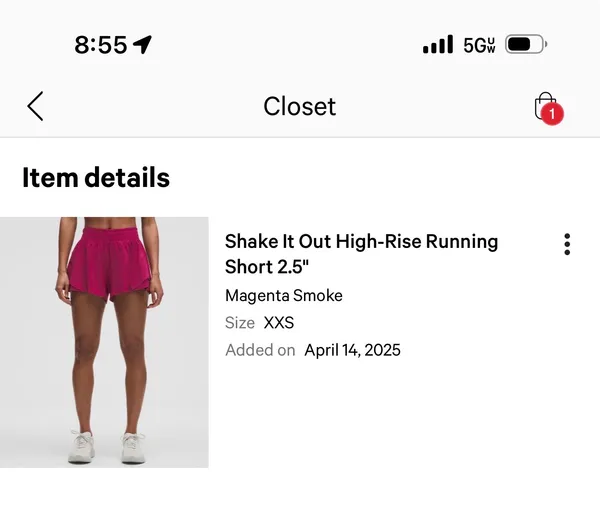 Lululemon Shake It Out Short 2.5” - Image 4