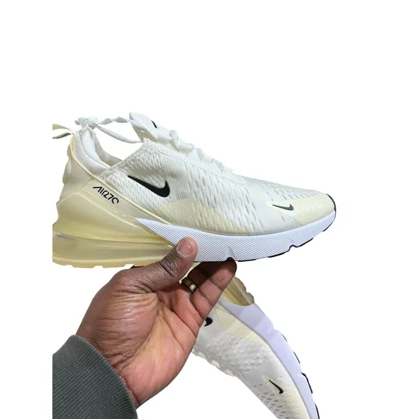 Nike Air Max 270 Women’s Size 9 AH6789-124 Sail Black Coconut Milk New - Image 4