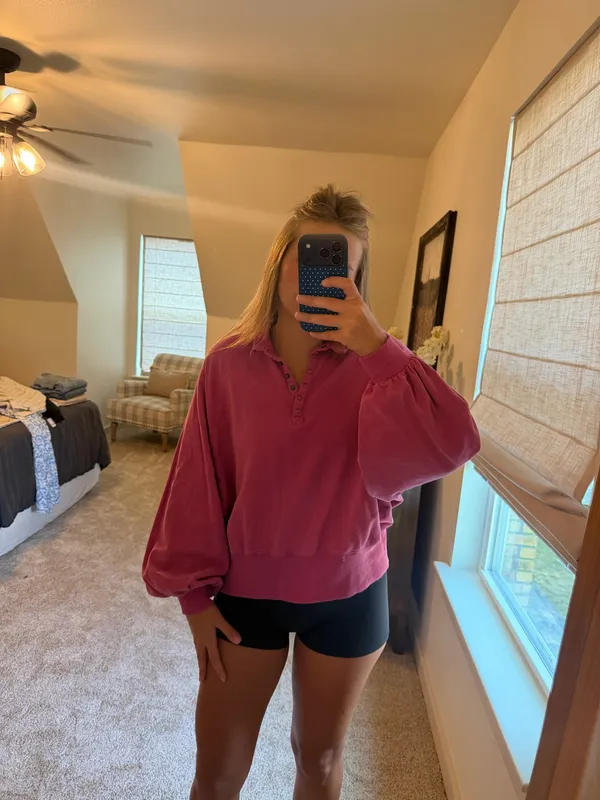 Pink Quarter Zip - Image 2