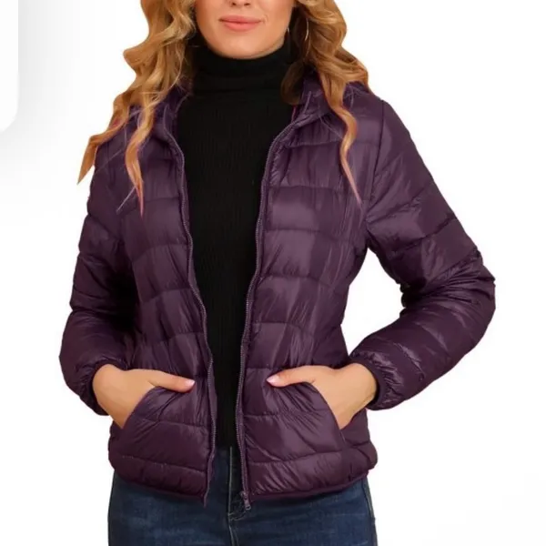 Women’s Allegra K Packable Puffer Jacket - Image 5