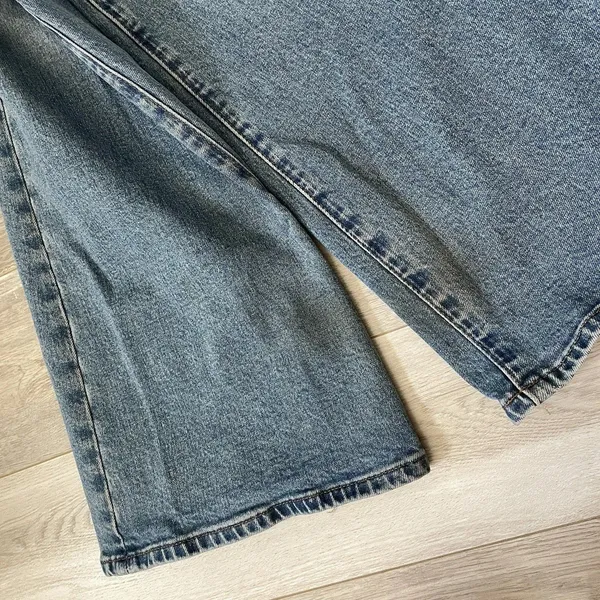 Madewell Flare Jeans perfect vintage womens Blue (size 26) minimalist casual - Image 8