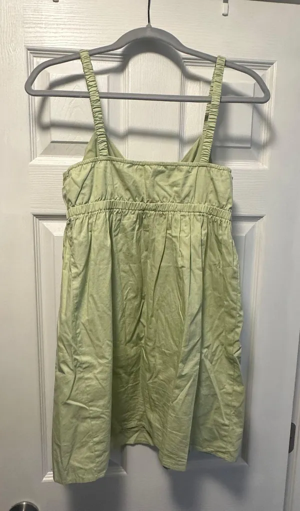 Green Mini Dress - Image 4