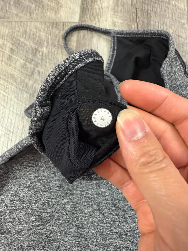 Lululemon Dark Grey Power Y Tank - Image 7