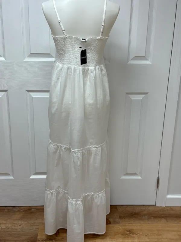 Guapa Agra‎ White Dress - Size L - NEW with Tags. - Image 8