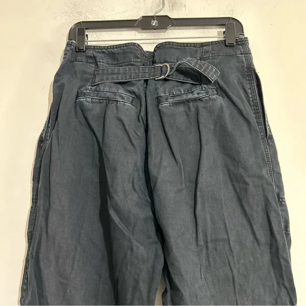 Free People Boyfriend Chino Utility Pants Black Size 6 - Image 3