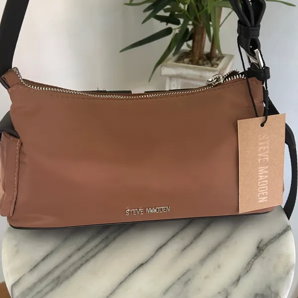 Steve Madden Black / natural Bshift bag purse - Image 5