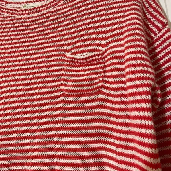 🚨 SALE ‼️ Tucker + Tate cropped striped knit sweater - Image 2