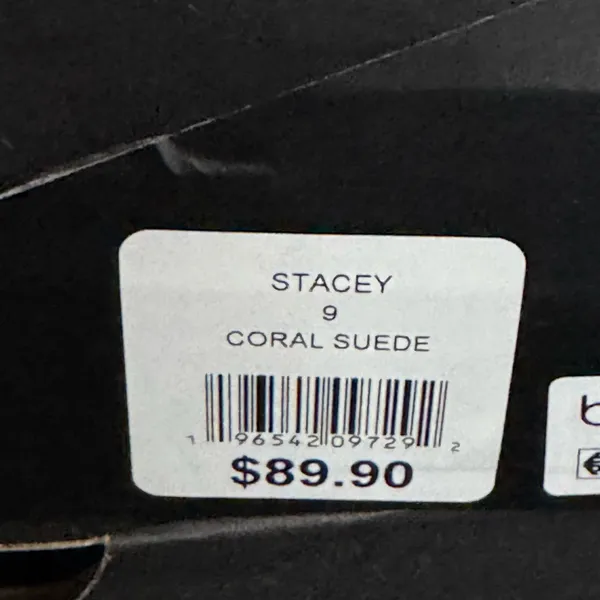 SHU SHOP Stacey Coral Suede Platform Sneakers Women’s Size 9 Lace-Up Casual - Image 2