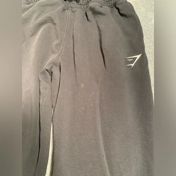 Gymshark Black Jogger Pants medium - Image 6