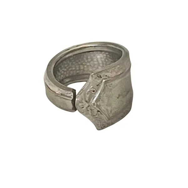 Vintage Silver Spoon Ring - Image 3