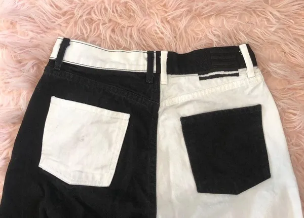 RARE Revice Color Block Jeans - Image 6