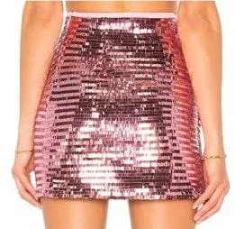 H:ours Revolve Pink Skirt - Image 3