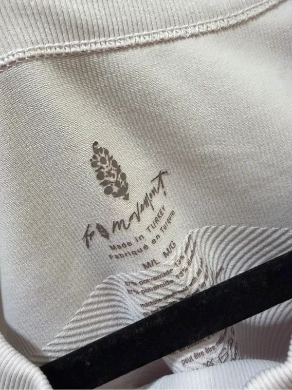Free People Movement Light Pink Free Throw Muscle Tank - Image 3