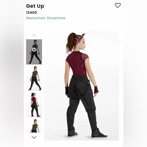 Weissman “Get Up” 12400 Costume Black Size undefined - Image 2