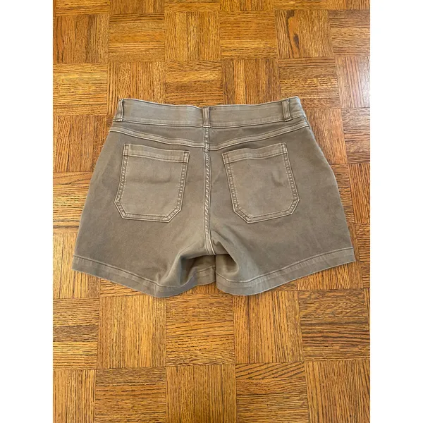 SPANX chino twill pull on shorts small - Image 4