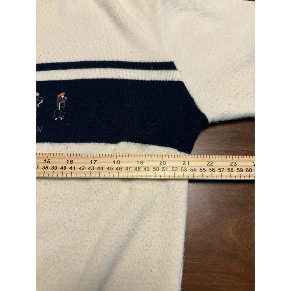 Vintage M2 Girl Club Collection Sweater Womens Small Medium Embroidered Golf - Image 10