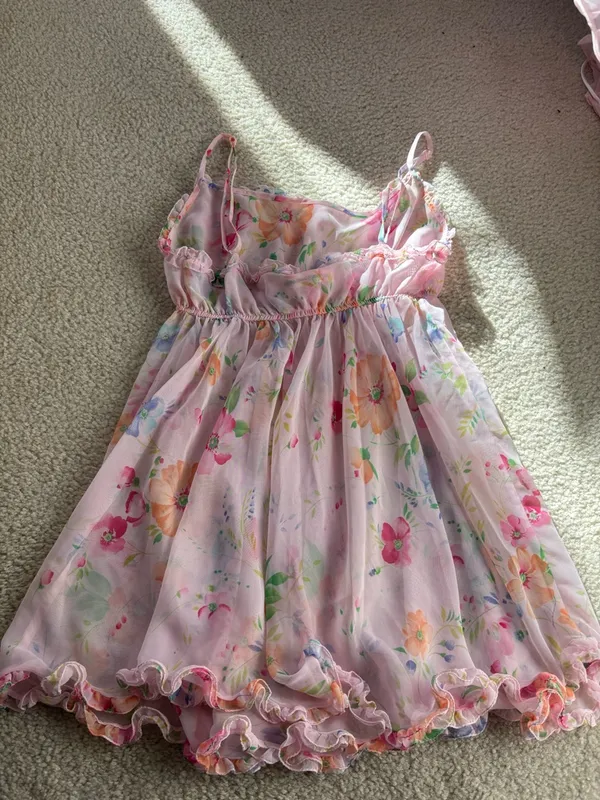 Victoria's Secret Vintage Floral Slip - Image 3