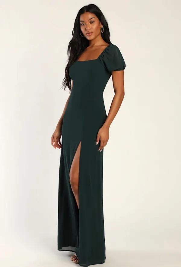 Lulus Emerald Green Maxi Dress - Image 5