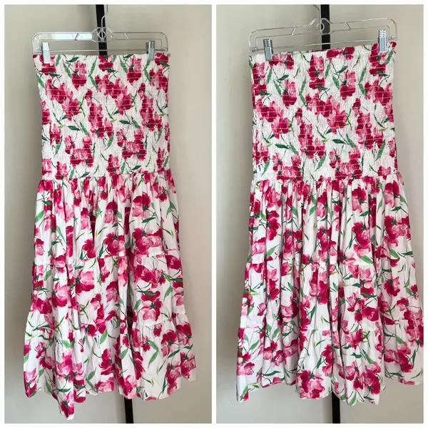 Revolve Misa Los Angelos Lola Convertible Skirt / Dress in Fuchsia Floral - Image 2
