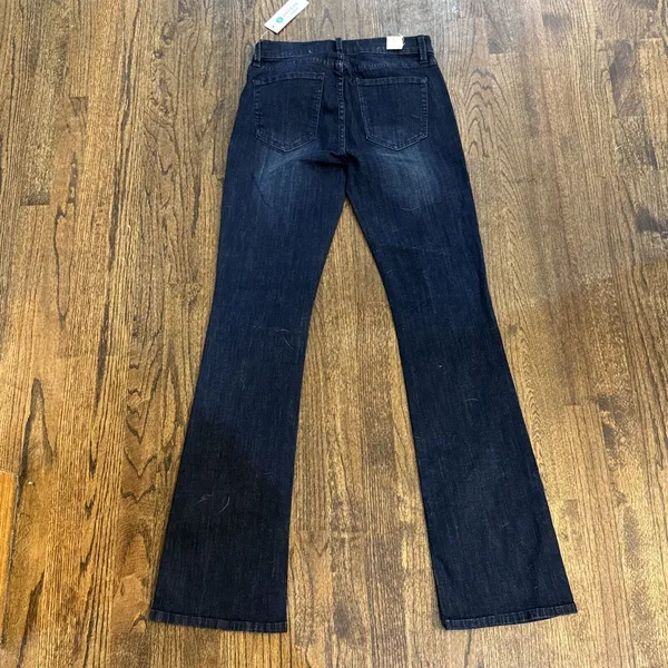Cosmic Blue Love Stitch Fix Mid Rise Flare Jean Blue Denim Size 28 Stretch‎ - Image 3