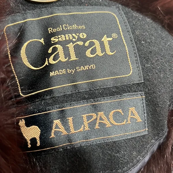 Real clothes sanyo carat alpaca coat - Image 11
