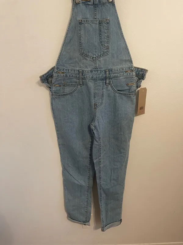 Levi's Light Blue Overalls. Size Xs - Image 3