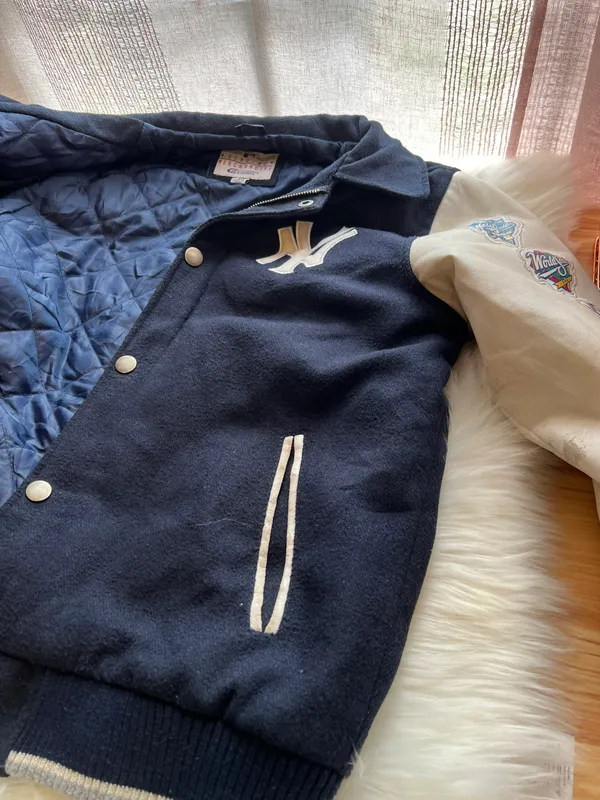 New York Yankees Bomber Blue Size L - Image 14