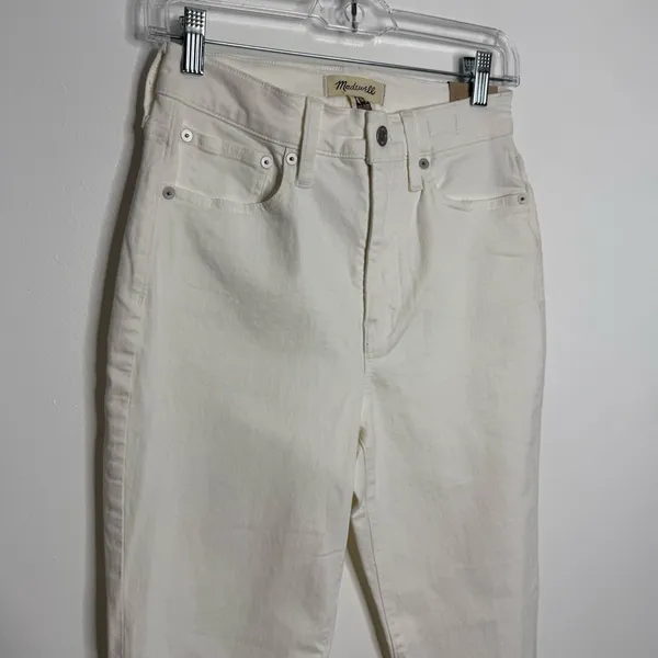 NWT Madewell The Perfect Vintage Jean In Tile White ND501 Size 25‎ - Image 3