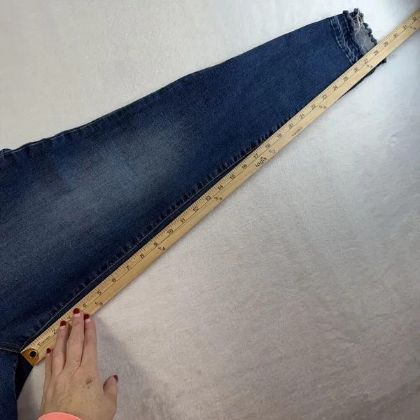 Good American 14 32 Good Legs‎ Skinny Jeans In Indigo Blue High Rise Stretch - Image 15