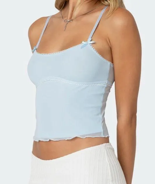 Edikted Bethany Mesh Tank - Image 2