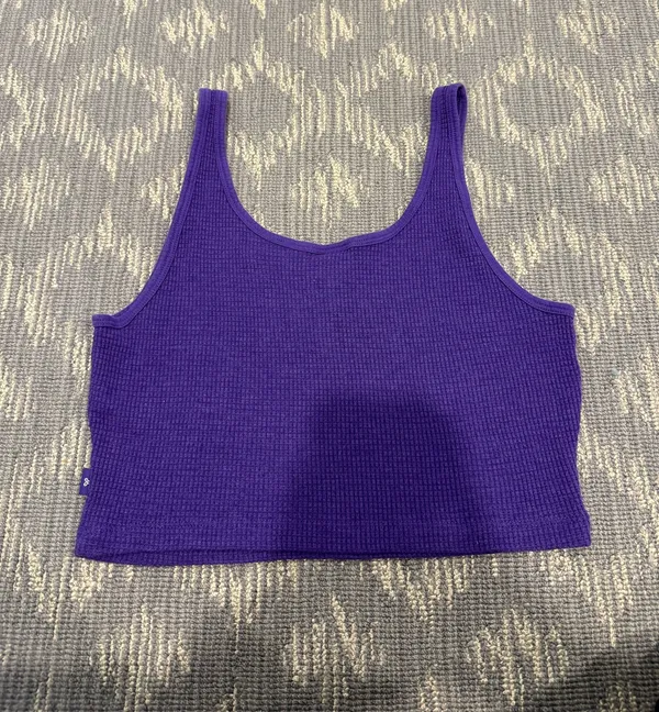 Aritzia TNA thermal purple tank top - Image 2