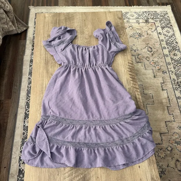 Cute purple dress - Image 2