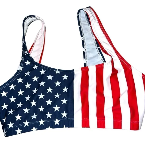 No brand awesome patriotic flag inspired 2piece bikini! New - Image 5
