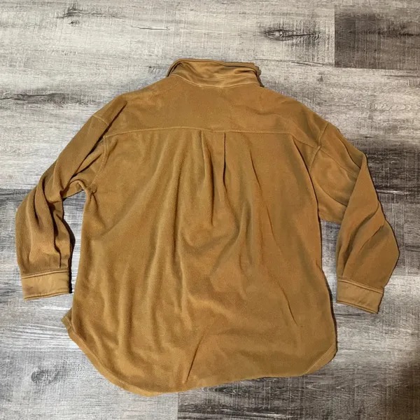 12TH TRIBE Versa Mist Fleece Shacket - Camel - Image 3