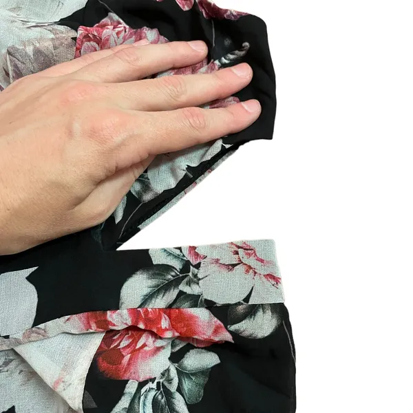 NEW Fame and Partners The Sienne Maxi Dress Black Floral Blushing Blooms Nite - Image 6
