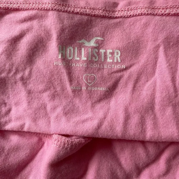 Hollister Must Have Collection L Pink Wrap Front Cami Tank Top Y2K - Image 4