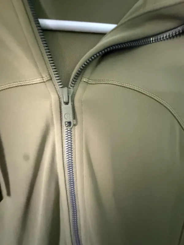 Olive Green Lululemon Align Jacket - Image 2