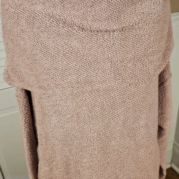Free‎ People Beach Womens Pink Anya Tunic Sweater Large - Image 5