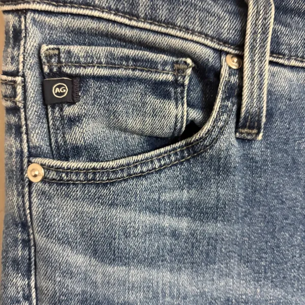 AG Adriano Goldschmied Stevie Ankle Jeans‎ Anthropologie High Rise Slim 25R - Image 8