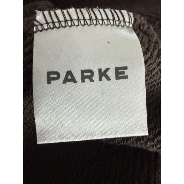 Parke x Dunkin' Varsity Mockneck Dunkin Espresso Size L/XL - Image 13