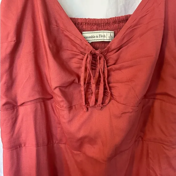 Abercrombie and Fitch Midi Dress Size Large - Image 4