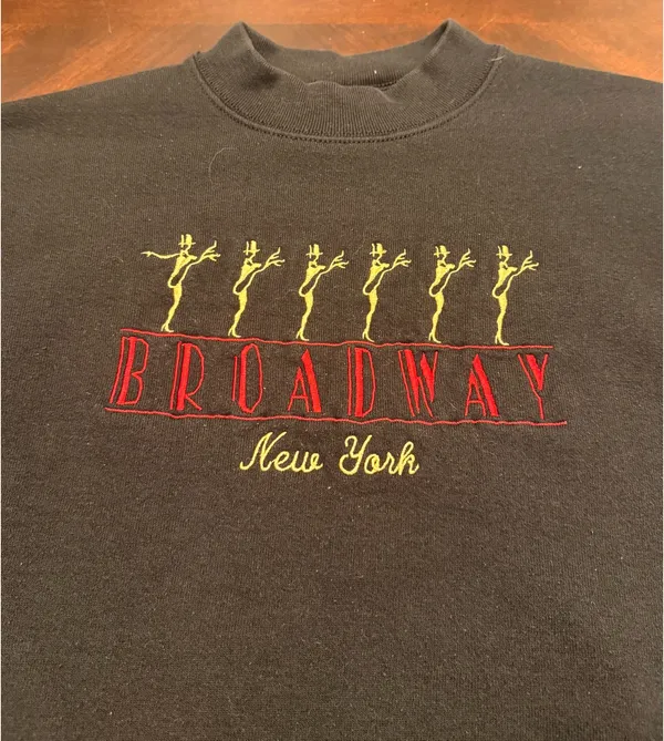 90s Fruit of the Loom Crewneck size Medium - Image 2