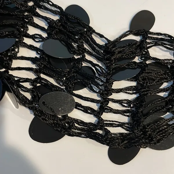 Black sequin belt - Image 3