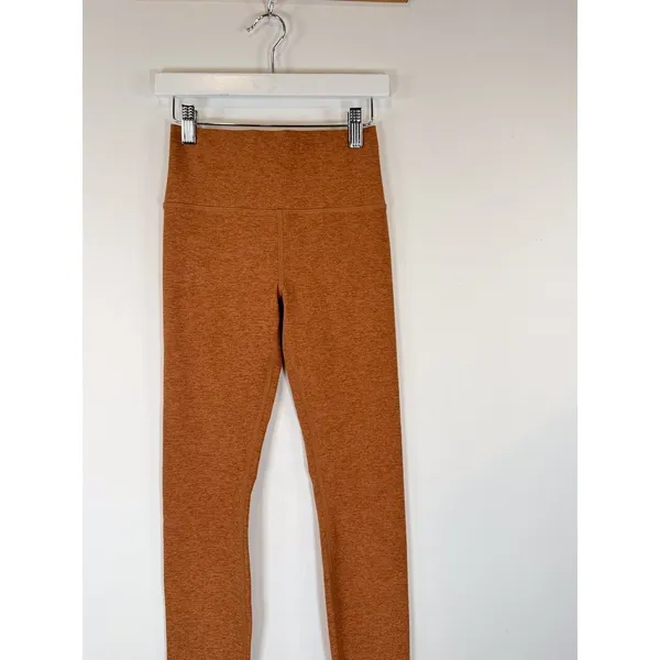 Vuori Womens Leggings Brown Clean Elevation Pull On Stretch Gym Yoga Size XS - Image 7